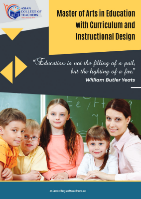 Master of Arts in Education with Curriculum and Instructional Design