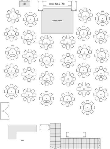Seating Chart | Visual Paradigm 社區