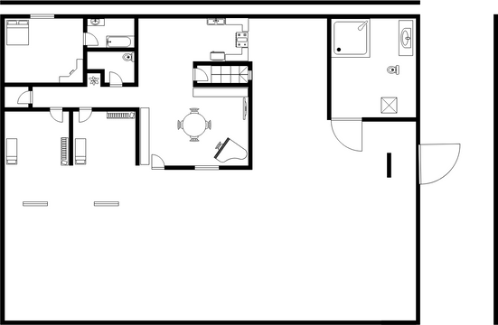 Simple House Design6 | Visual Paradigm User-Contributed Diagrams / Designs