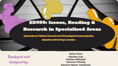 Issues Impacting Jamaica's Educational System