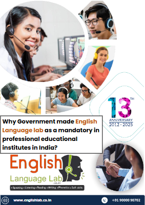 Why Government made English Language lab as a mandatory in professional educational institutes in India