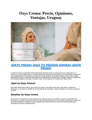 Oxys Crema Precio en Uruguay.pdf