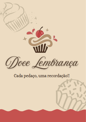 Cardápio Doce Lembrança
